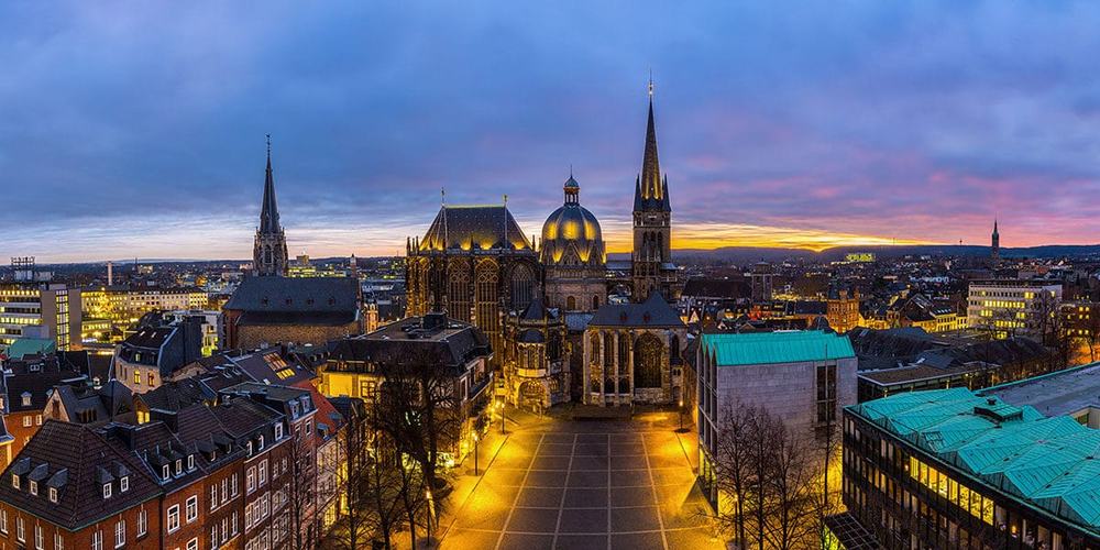 Blick auf Aachen