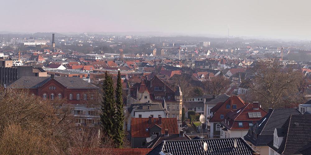 Blick auf Bielefeld