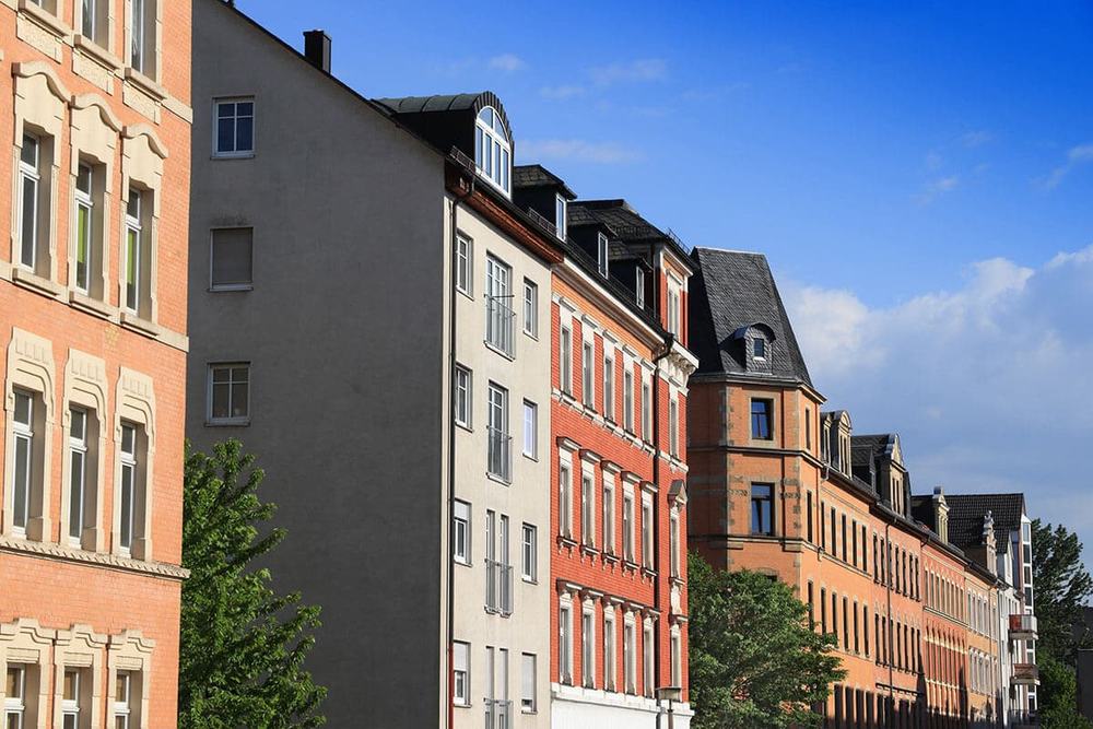 Blick auf Chemnitz