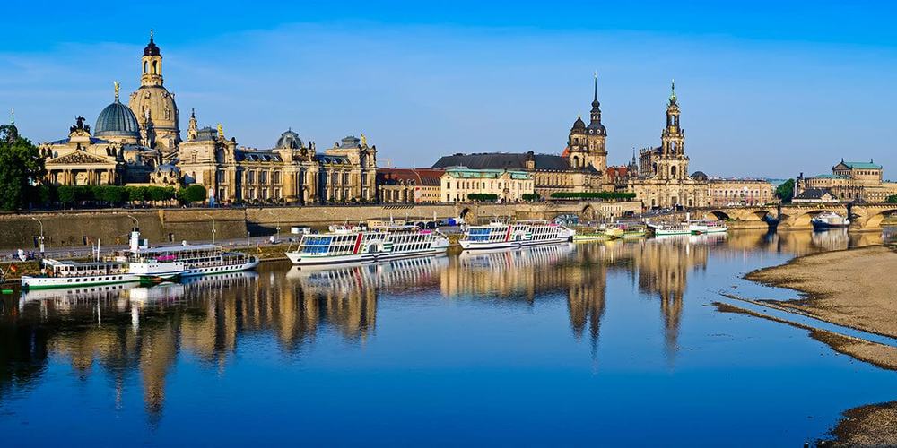 Blick auf Dresden
