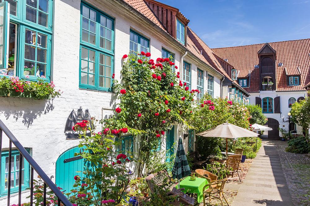Blick auf Flensburg