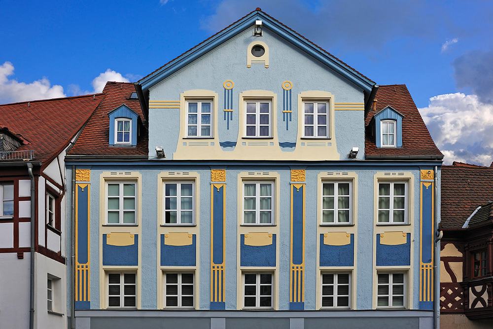 Blick auf Fürth