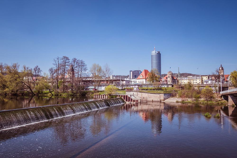 Blick auf Jena