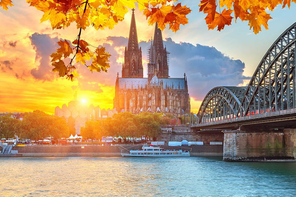 Blick auf Köln