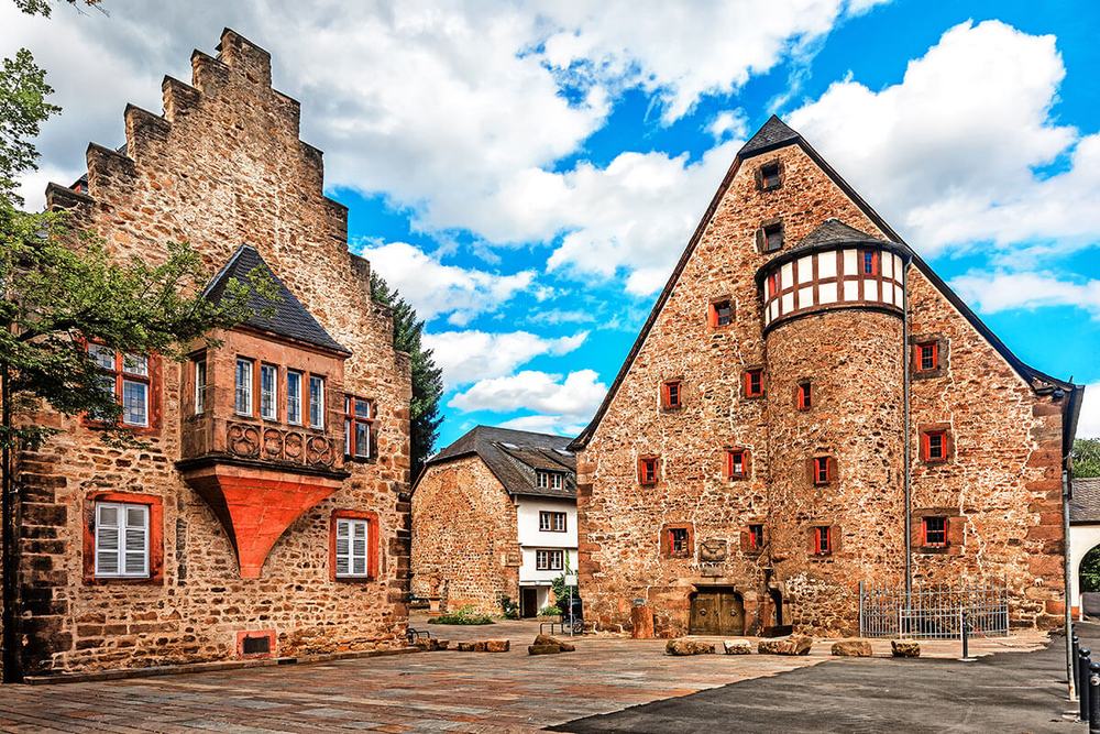 Blick auf Marburg