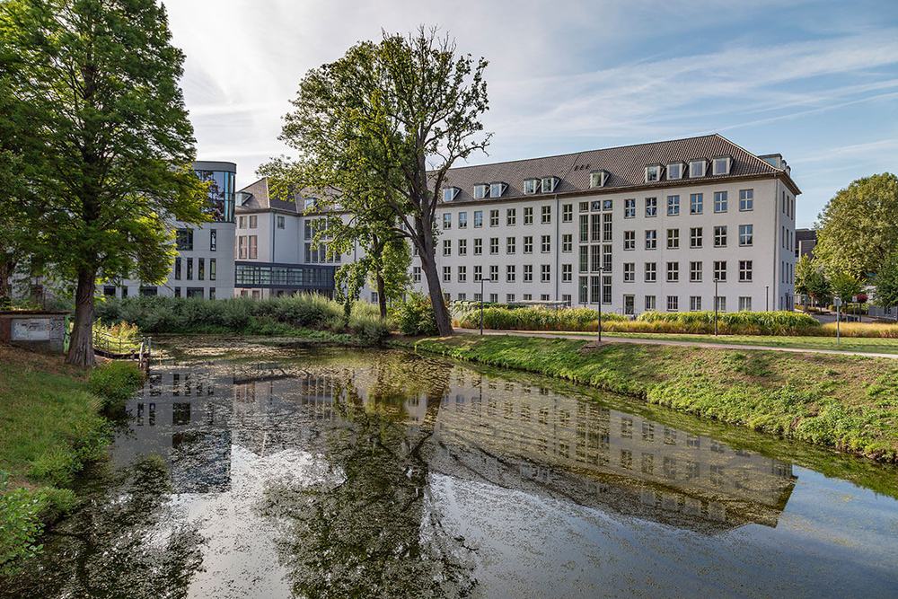 Blick auf Moers