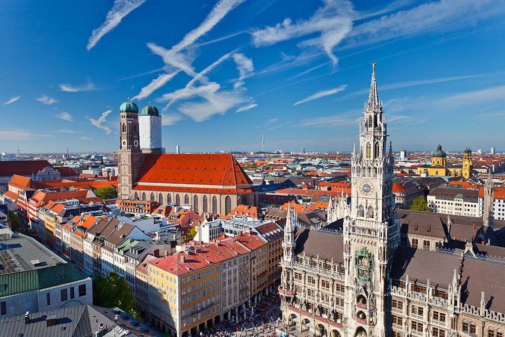 Blick auf München