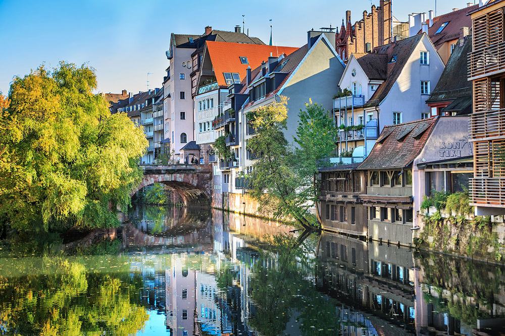 Blick auf Nürnberg