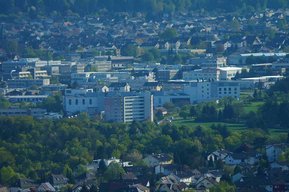 Blick auf Pforzheim