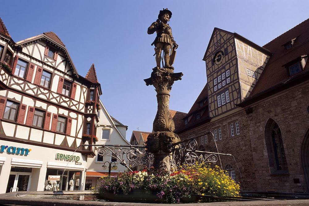 Blick auf Reutlingen