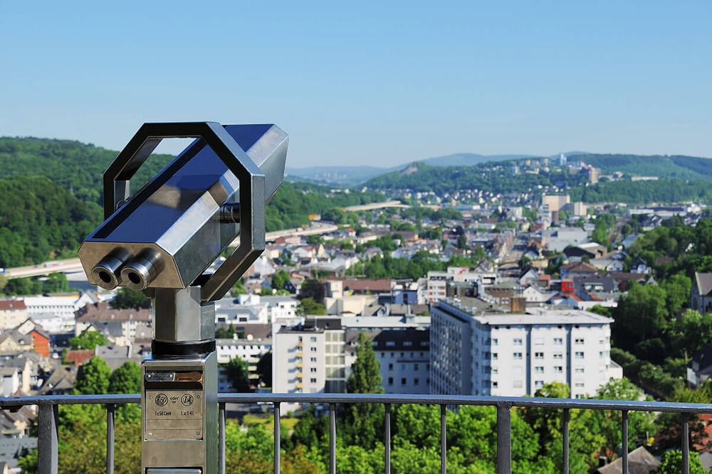 Blick auf Siegen