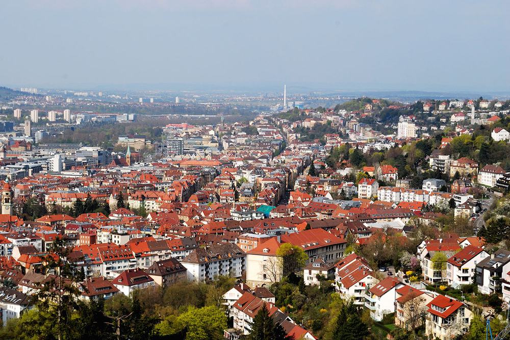 Blick auf Stuttgart