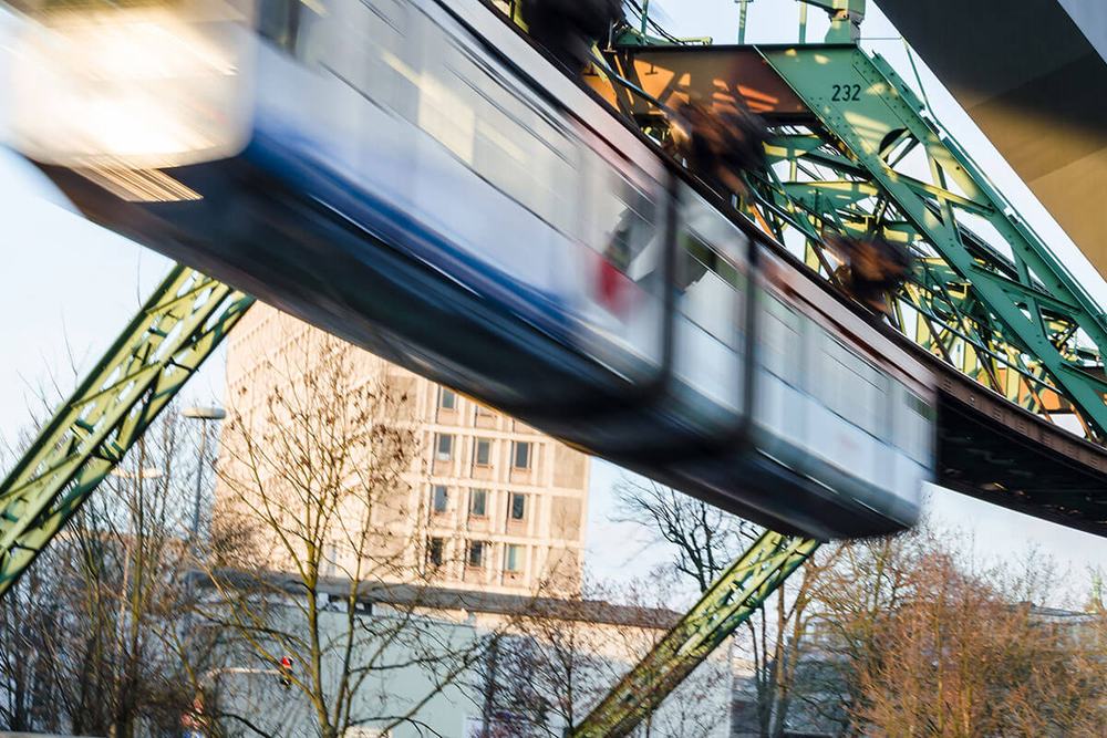 Blick auf Wuppertal